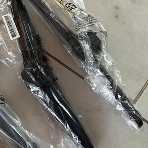 Black 75” TV legs